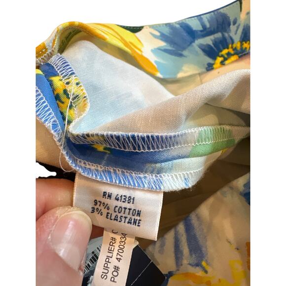 Polo Ralph Lauren Skirt Womens Size 6 Floral Pencil Straight Zip Back Stretch - Picture 4 of 8